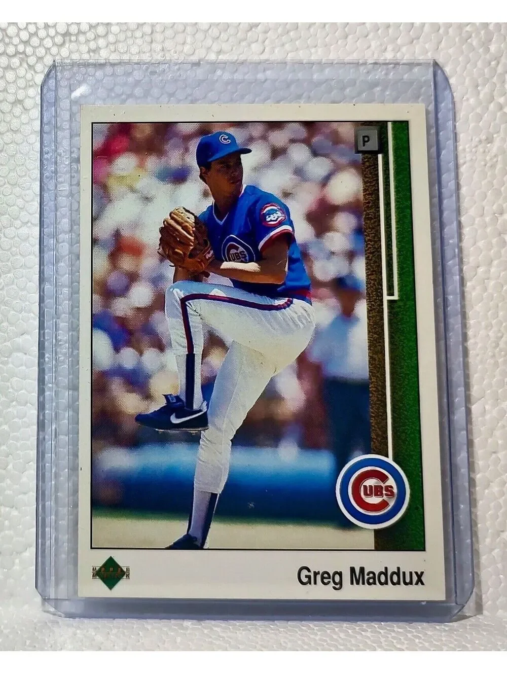 Greg Maddux 1989 Upper Deck MLB #241 Baseball Card Atlanta Chicago Cubs